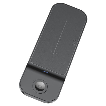Statie Incarcare Wireless Hoco CQ5, Magsafe, 22.5W, 5V, 3A, Qi Charging, 3 in 1 - Negru