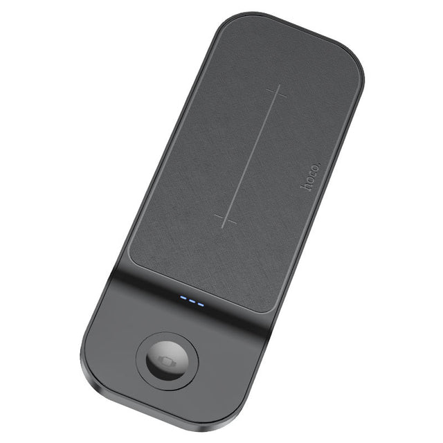 Statie Incarcare Wireless Hoco CQ5, Magsafe, 22.5W, 5V, 3A, Qi Charging, 3 in 1 - Negru