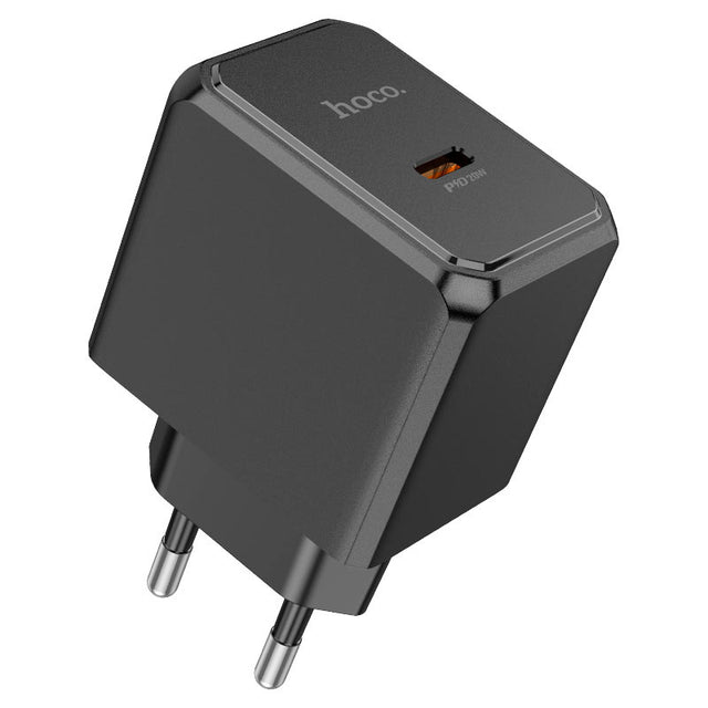 Incarcator Retea Hoco CS13A, 20W, 1xUSB-C, PD - Negru