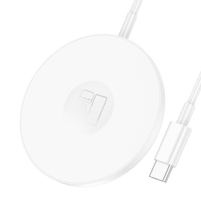 Incarcator Wireless Hoco CW50, AP Series, 15W, Qi Charging, Fast - Alb