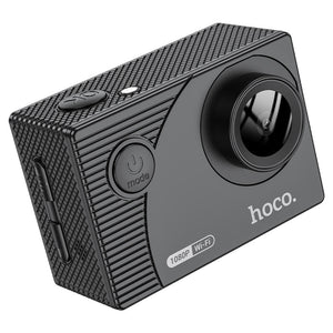 Camera Video Hoco DV100, Action/Sport, cu Ecran LCD, HD 1080P/30fps, HDMI - Negru