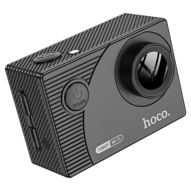 Camera Video Hoco DV100, Action/Sport, cu Ecran LCD, HD 1080P/30fps, HDMI - Negru