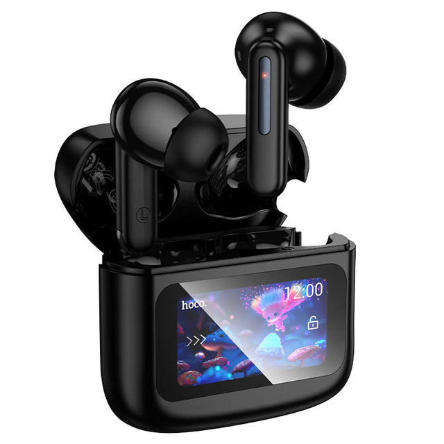 Casti Wireless Hoco EQ14, Ear Buds, BT 5.4, 500mAh, Multi Touch - Negru