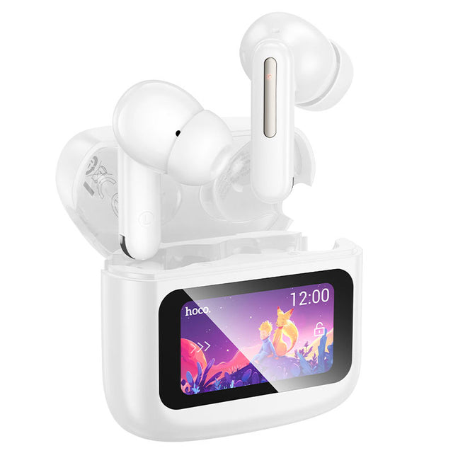 Casti Wireless Hoco EQ14, Ear Buds, BT 5.4, 500mAh, Multi Touch - Alb