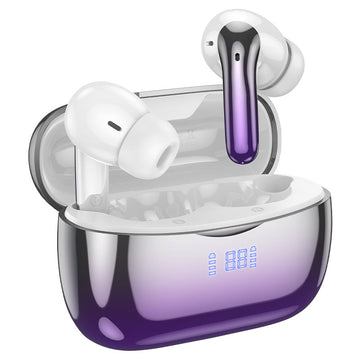Handsfree Bluetooth Hoco Shine EQ16, TWS, ANC+ENC, BT 5.3 - Mov