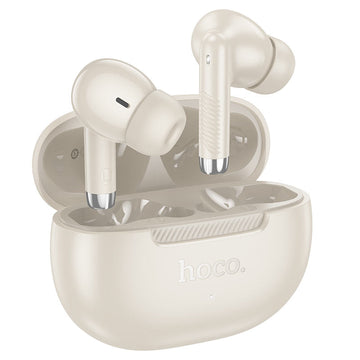 Casti Wireless Hoco EQ24, Ear Buds, BT 5.4, 40/320mAh - Monet / Auriu