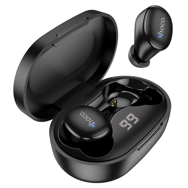 Casti Wireless Hoco EW11, Ear Buds, BT 5.1, 200h StandBy, 300mAh, Melody - Negru