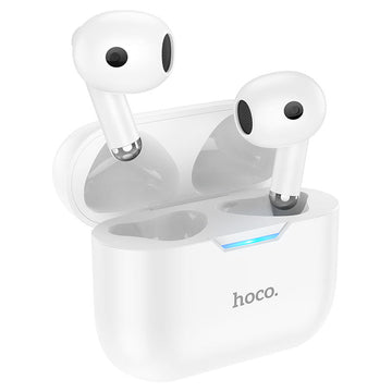 Casti Wireless Hoco EW34, Ear Buds, BT 5.3, 150h StandBy, 250mAh, Full - Alb