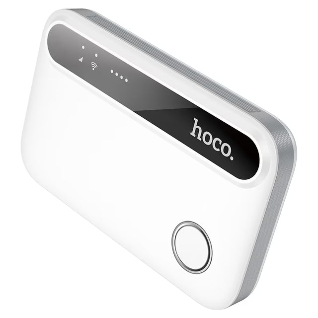 HOCO HI41, Router Wireless Portabil, WIFI 6, 150 Mbps, Micro-SIM, 2100 mAh - Alb