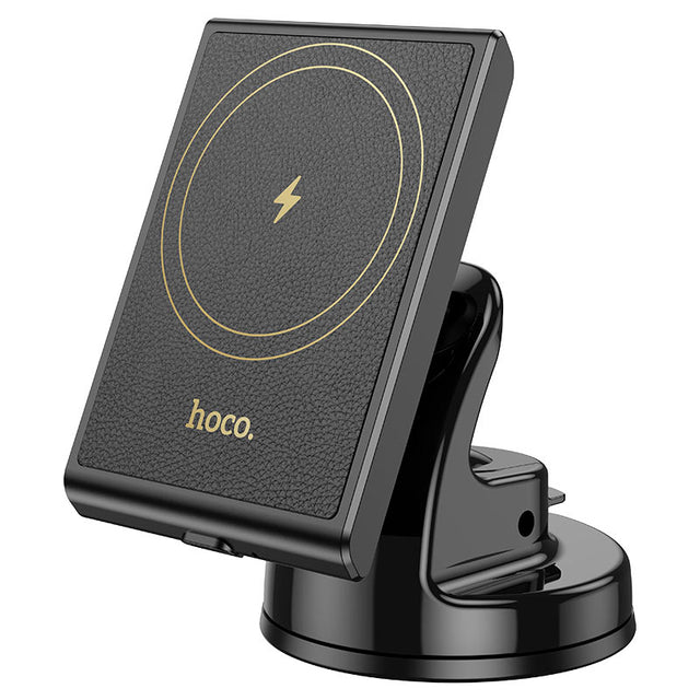Suport Auto cu Incarcare Wireless Hoco HW20, MagSafe, Montaj Bord, MultiAngle - Negru