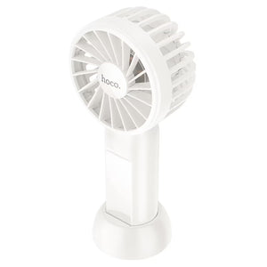 Cooler Hoco HX60, Portabil, DeskStand, 1200mAh, 2.5h - Alb