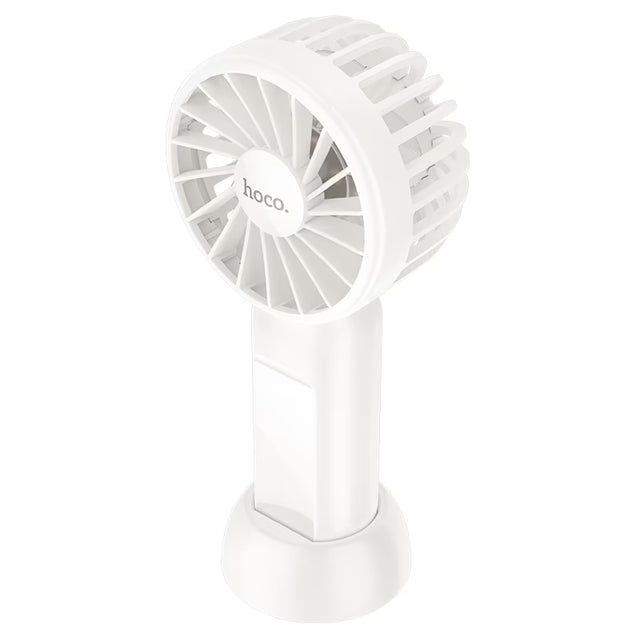 Cooler Hoco HX60, Portabil, DeskStand, 1200mAh, 2.5h - Alb