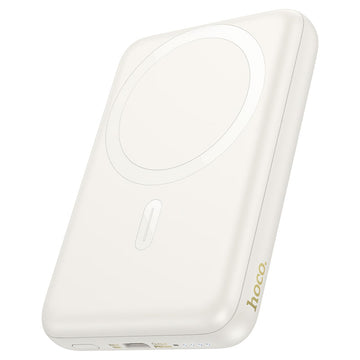 Baterie externa Hoco J141, Wireless, PD20W, 1xUSB-C 10000mAh - Alb laptos