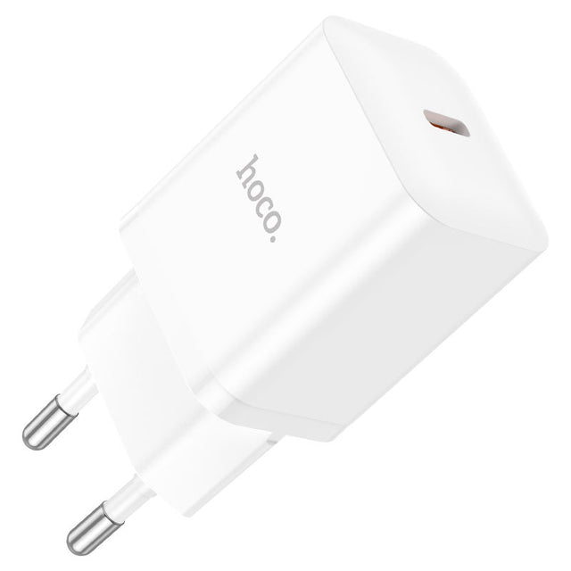 Incarcator Retea Hoco N27, 20W, 1xUSB-C, PD - Alb