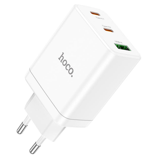 Incarcator Retea Hoco N33, 35W, 2xUSB-C, 1xUSB-A, PD, QC 3.0