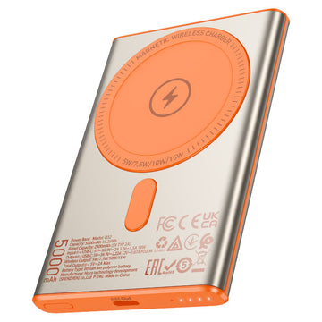 Baterie externa Hoco Q32, PD20W, 1xUSB-C 5000mAh - Gri metalic