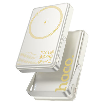 Baterie externa Hoco Q36A, 10000MAh Magsafe, 20W, 1xUSB-C, 1xUSB, Fast - Metall / Gri