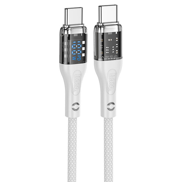 Cablu Hoco U115 100W USB-C Gri