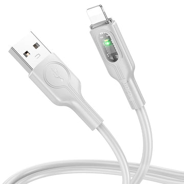 Cablu Hoco U120, USB-A la USB-C, 18W, 1.2m - Gri