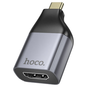 Adaptor OTG Transfer Hoco UA33, USB-C la HDMI, Video Transfer, 4K, 30Hz - Gri