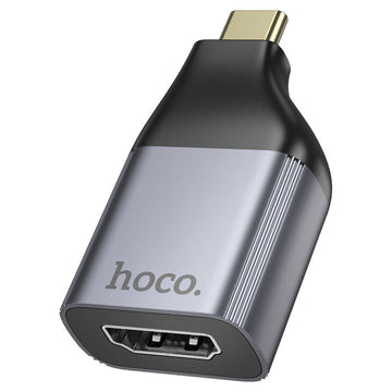 Adaptor OTG Transfer Hoco UA33, USB-C la HDMI, Video Transfer, 4K, 30Hz - Gri