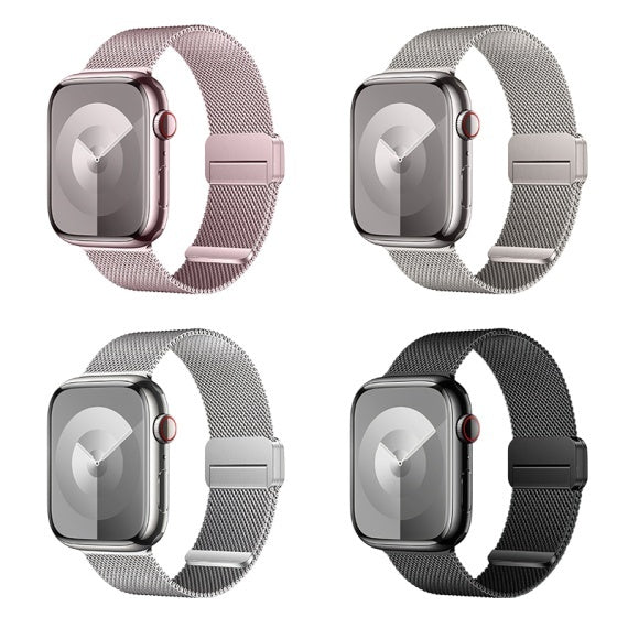 Hoco WA26, Curea Metalica, Inchidere Magnet, Universal Size 42/44/45/49mm, Milanese Style 