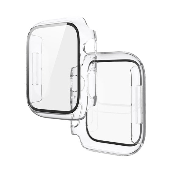 Folie Integrata Hoco WS3, Rama Protectie cu Folie Integrata, iWatch Series 7/8, PC, 41mm -