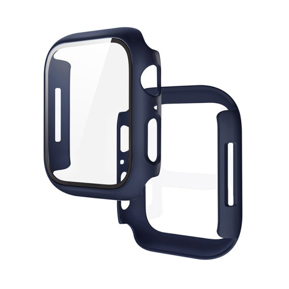 Folie Integrata Hoco WS3, Rama Protectie cu Folie Integrata, iWatch Series 7/8, PC, 41mm -