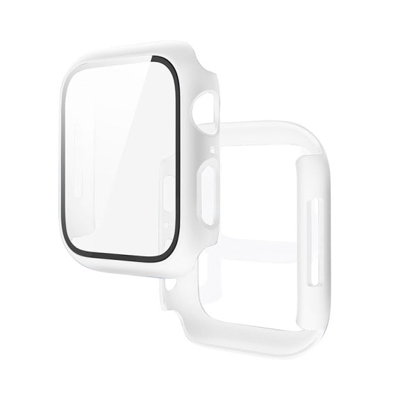 Folie Integrata Hoco WS3, Rama Protectie cu Folie Integrata, iWatch Series 7/8, PC, 41mm -