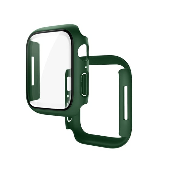 Folie Integrata Hoco WS4, Rama Protectie cu Folie Integrata, iWatch Series 7/8, PC, 45mm -