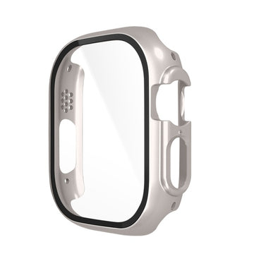 Folie Integrata Hoco WS6, Rama Protectie cu Folie Integrata, iWatch Ultra, 3D PC, 49mm - Multicolor