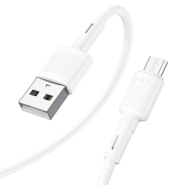 Cablu Date si Incarcare, USB-A la MicroUSB, 18W, 2.4A, 1m, Negru