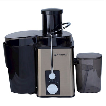 Hoffmans HM620 – Storcator fructe si legume 800W, 600ml, negru-auriu