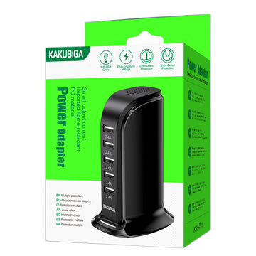 Hub Multiport 5 X USB-A Kaku KSC-741, Desktop Hub Multiport 5 X USB-A - Negru