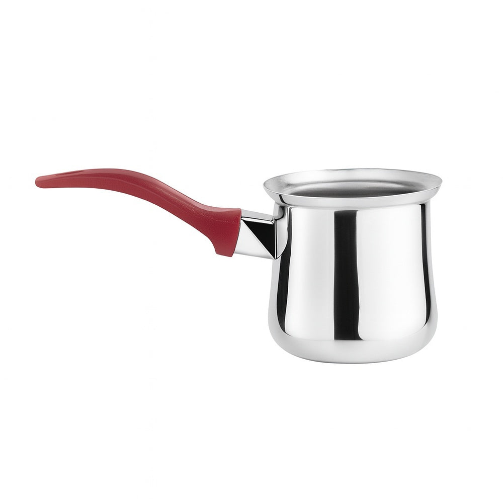 Ibric inox ZILAN, 650ml, otel 18/10, coada ebonita, ZLN0667, argintiu