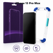 Folie Sticla Privacy MagicBox pentru iPhone 13 Pro Max, Inst - imagine 1