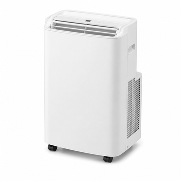 Aer Conditionat Mobil Zilan 3 in 1 cu WiFi - Racire, Dezumidificare si Ventilatie, Control din Aplicatie si Telecomanda - 12000 BTU, 30 mp, 1350 W, Agent Ecologic R290, Alb