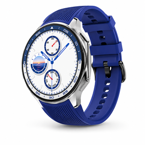 Ceas smartwatch sport Hoco Y24, AMOLED, apel Bluetooth 5.3, sanatate, 390mAh, albastru