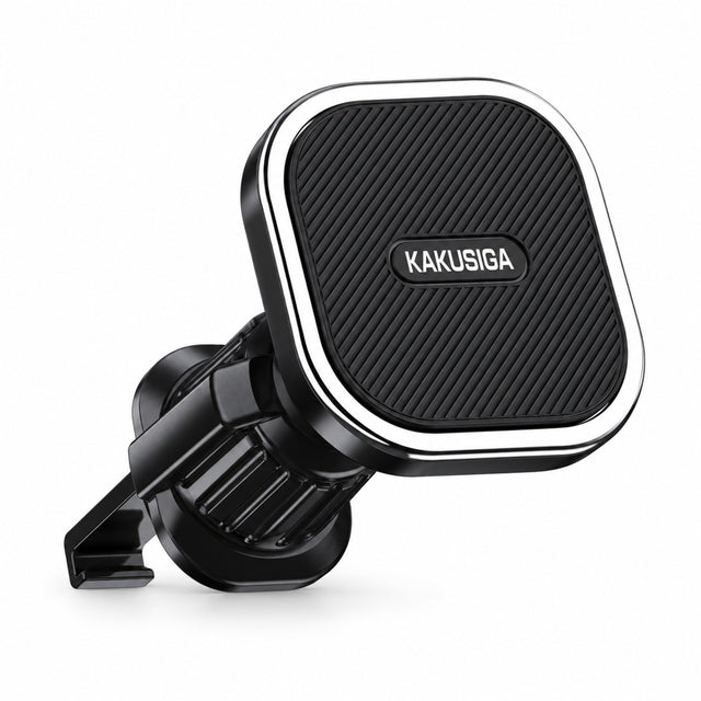 Suport Auto Kaku KSC-1736, Magnetic, Montaj Ventilatie, Pull Hook, Compact Size - Negru