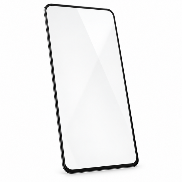 Folie Clear pentru Samsung S21 FE, Full Glass - Transparent / Negru