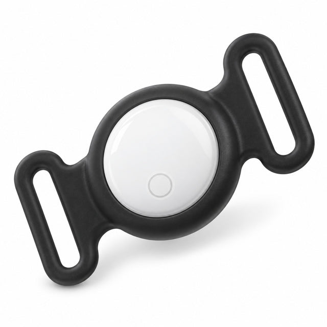 Hoco E91C, Dispozitiv tip AirTag cu Zgarda pentru Animale, Apple Find My, Certificat MFi - Alb