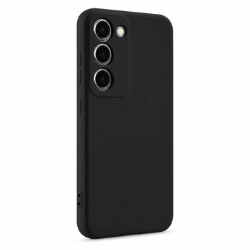Husa Soft pentru Samsung A15, MicroFiber, TPU - Negru