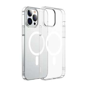 Husa Hoco pentru iPhone 14 Pro Max, ShockProof cu MagSafe - Transparent