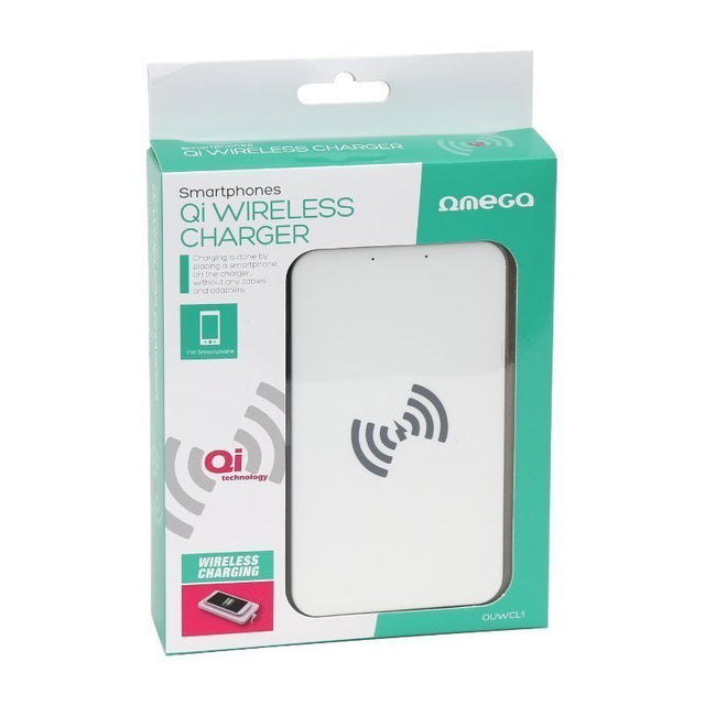 Incarcator wireless Omega, 209g, input 5V 1500mA, output 5V 1000mA, alb, OUWCL1, 42149