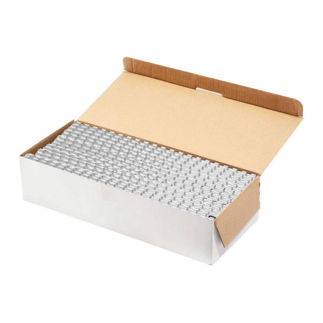 Inele plastic pentru indosariere Office Cover, 6mm, alb