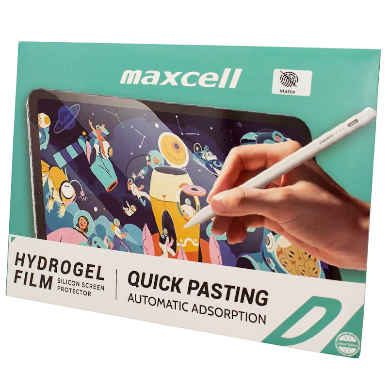 Maxcell - Set Folii Cutter/ Plotter, Matte, Tableta (300x200mm), Universal, HydroGel Film [10 buc]