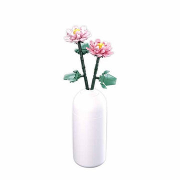 Joc de constructie Bujori, pvc, Sluban M38-B1101-05, 224 piese, 9.2x9.2x21.8cm