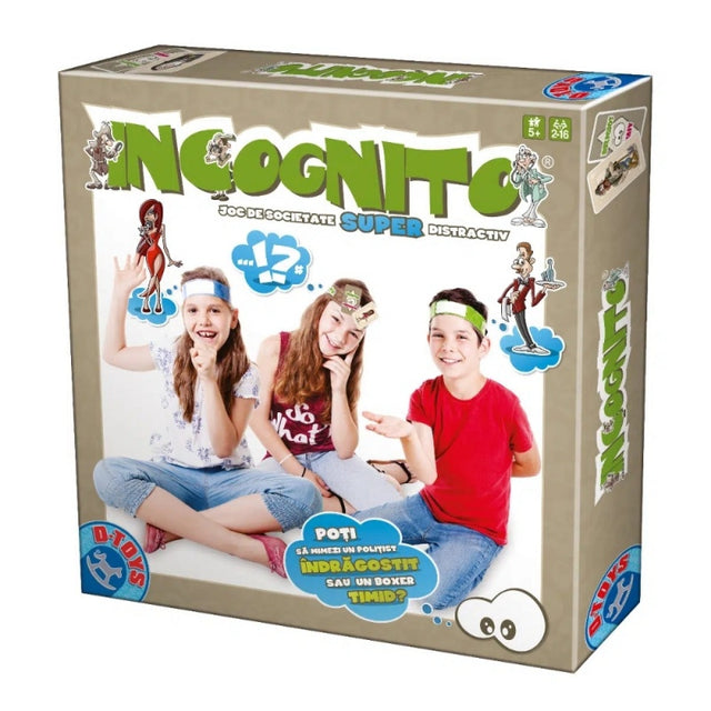 Joc pentru copii Incognito, 2-16 jucatori, 5+ ani, 71552
