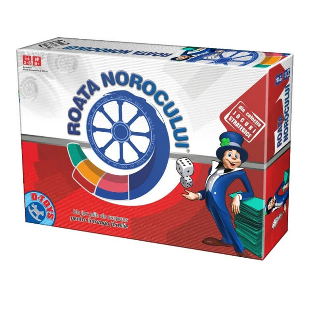Joc pentru copii Roata Norocului, 2-6 jucatori, 8+ ani, 64257