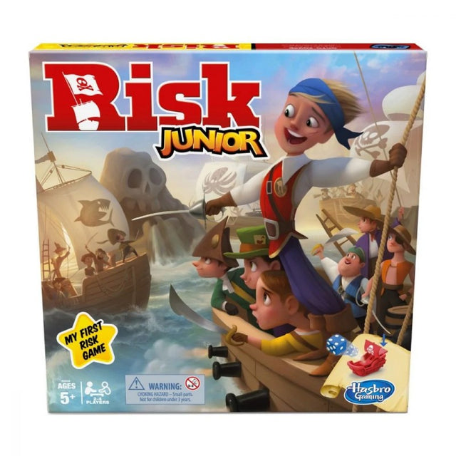 Joc Risk - Junior - Hasbro, 2-4 jucatori, 5+ ani
